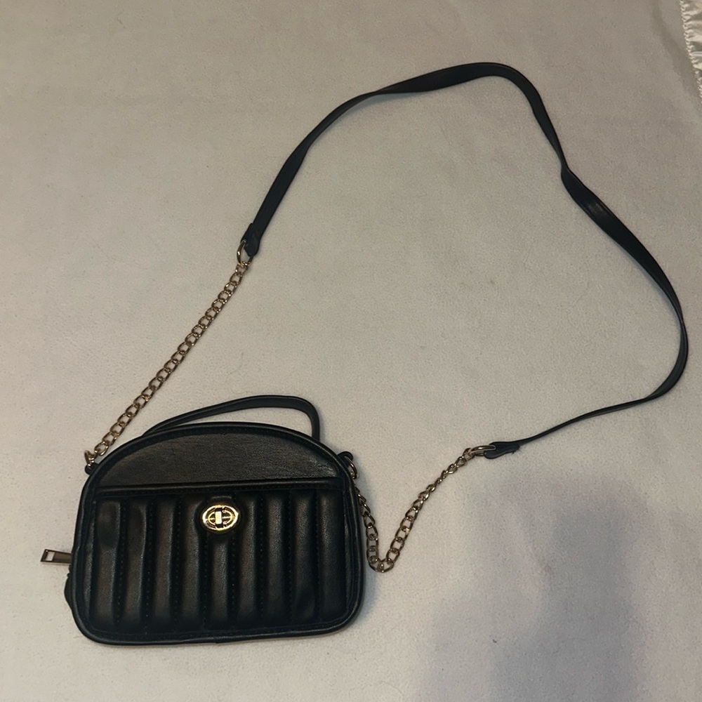 black crossbody
